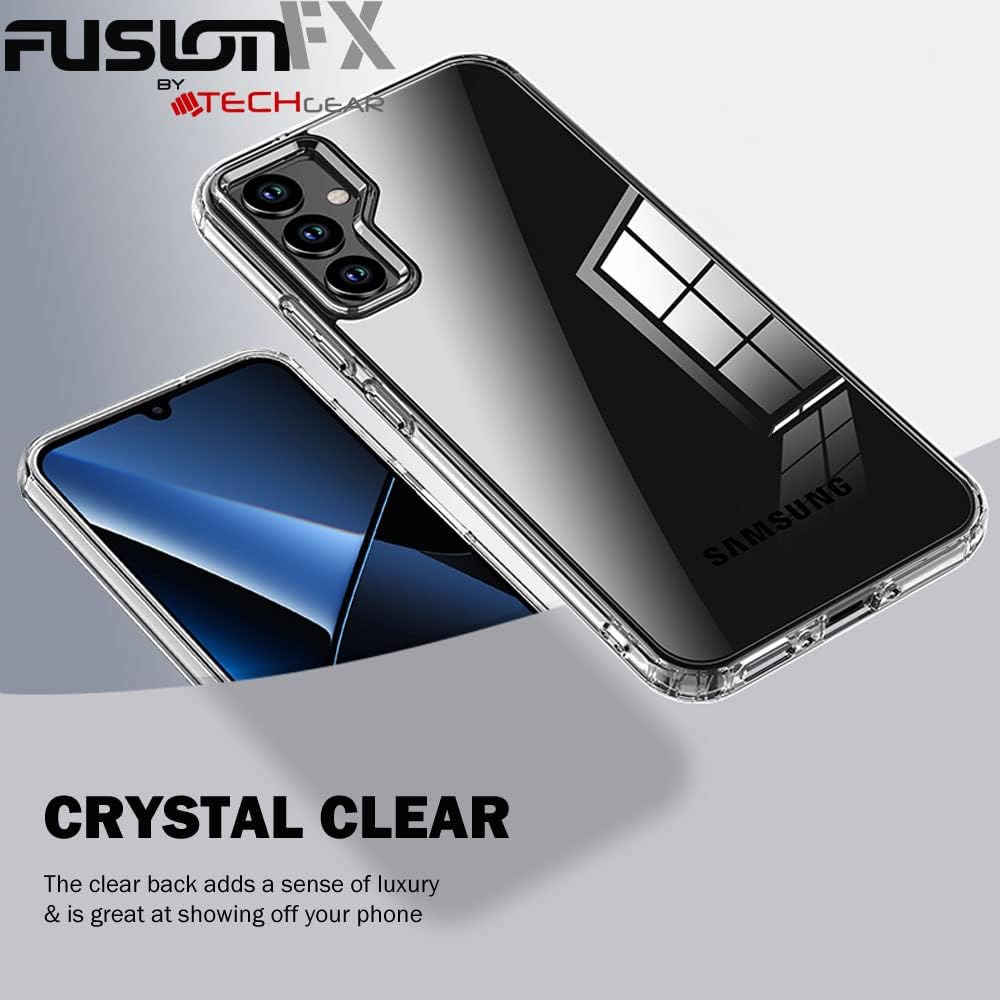 [Fusion FX Case] Slim & Light Tough Fused Gel Bumper & Hard Back Matte Case for Samsung Galaxy A54 5G