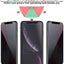 iPhone 11 Pro Max / iPhone XS Max Anti Spy, Privacy Tempered Glass Screen Protectors