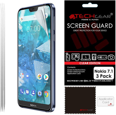 Nokia 7.1 Clear Film Screen Protectors