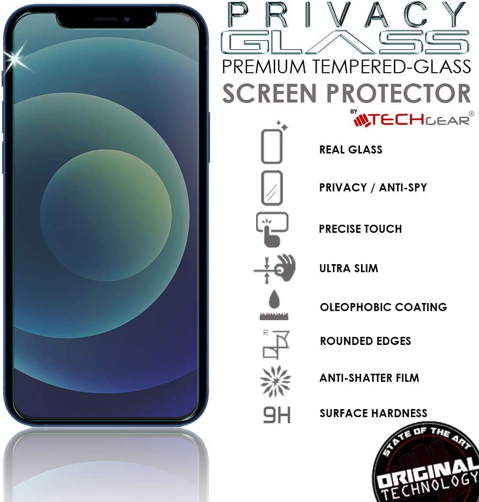 iPhone 12 Mini Anti Spy, Privacy Tempered Glass Screen Protectors