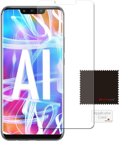 [3 Pack] TECHGEAR Screen Protectors fit Huawei Mate 20 Lite - Clear Lcd Screen Protector with Cleaning Cloth & Application Card