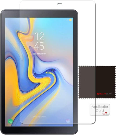[Pack of 2] TECHGEAR Screen Protectors for Samsung Galaxy Tab A 10.5 Inch (SM-T590 / SM-T595) - Clear Screen Protector s for Galaxy Tab A 10.5 2018
