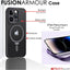 [Fusion Armour Ring] Premium Tough Protective Magnetic Ring Kickstand Case, MagSafe Case for iPhone 14 Pro 6.1"