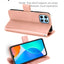 [Wallet Case] Protective Cover with Cash & Card Holder, Stand and Wrist Strap For Honor X6 4G / Honor X8 5G