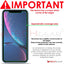 iPhone 11 / iPhoen XR Tempered Glass Screen Protectors