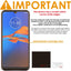TECHGEAR 3 Pack Moto E6 Plus / E6s Screen Protectors , CLEAR LCD Film Screen Protectors Cover Guards Compatible for Motorola Moto E6s & Moto E6 Plus
