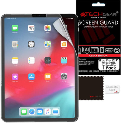 Apple iPad Pro 12.9" 6th / 5th / 4th / 3rd Generation (2022-2018) Clear Film Screen Protectors