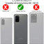 TECHGEAR Screen Protector fits Samsung Galaxy S20 Plus [Screen Angel Edition][Case Friendly] [Bubble Free] [FULL Screen Coverage] TPU Film