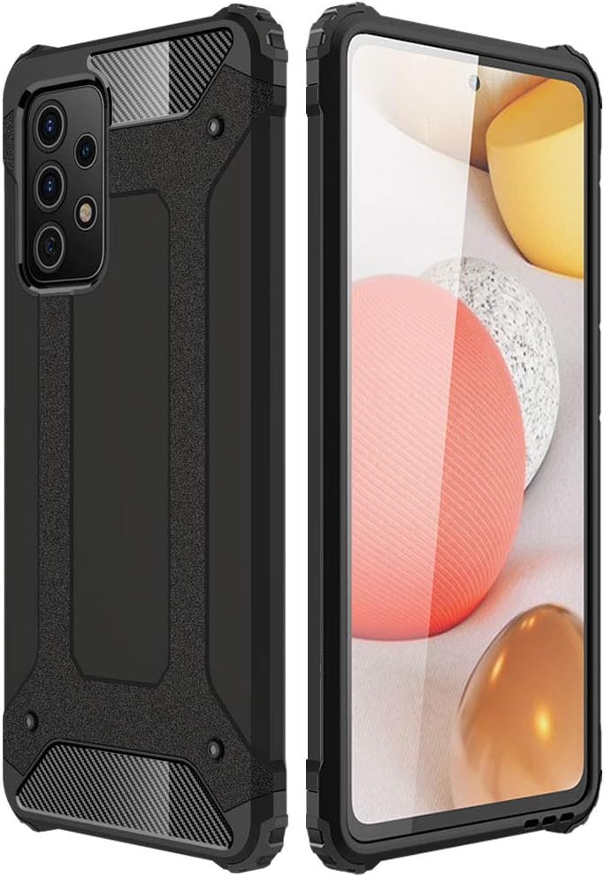 [Tough Armoured Case] ShockProof Dual-Layer Protective Heavy Duty Cover for Samsung Galaxy A53 5G