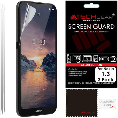 Nokia 1.3 Clear Film Screen Protectors