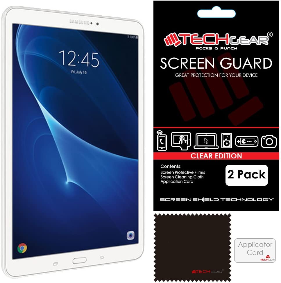 [Pack of 2] TECHGEAR Screen Protectors for Samsung Galaxy Tab A 7.0 Inch (SM-T280, SM-T285) - Ultra Clear Lcd Screen Protector