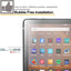 Amazon Fire HD 8" / HD 8" Plus (14th / 12th / 10th Generation) Tempered Glass Screen Protectors