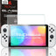 Nintendo Switch OLED Anti Glare, Matte Tempered Glass Screen Protectors