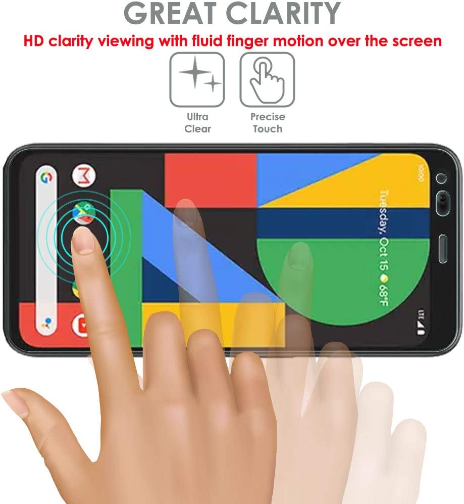 Google Pixel 4 XL Full Coverage TPU Film Screen Protectors