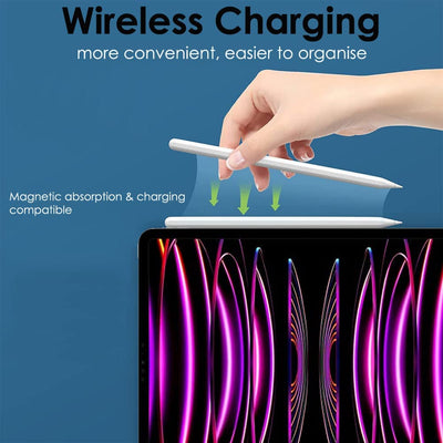 Magnetic Wireless Charge iPad Pencil 2nd Generation - Tilt Sensitivity & Palm Rejection
