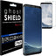 [2 Pack] TECHGEAR Screen Protectors to fit Samsung Galaxy S8, S9 [ghostSHIELD Edition] Screen Protector with Full Screen Coverage inc Curved Screen