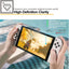 Nintendo Switch OLED 7" Tempered Glass Screen Protectors