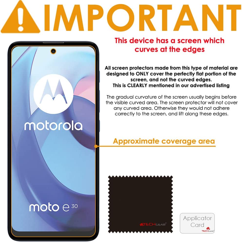 Motorola Moto E40 / E30 / E32 / E20 Clear Film Screen Protectors