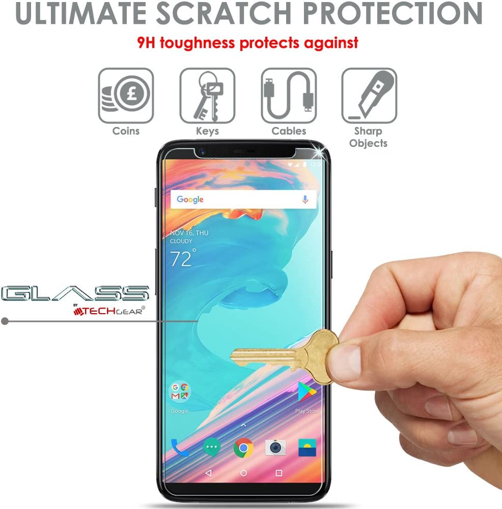OnePlus 5T Tempered Glass Screen Protectors