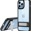[Fusion Armour Kickstand] Tough Rugged Protective Kickstand Clear Case for Apple iPhone 14 Pro