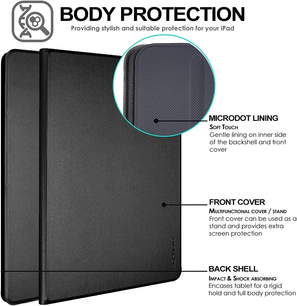 [Smart Case] Slim Stand Cover with Auto Sleep/Wake for Amazon Fire HD 10 / HD10 Plus (2021 / 11th Generation)