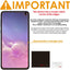 [3 Pack] Screen Protectors for Samsung Galaxy S10E CLEAR LCD Screen Protectors Cover Guards Compatible with Samsung S10E (NOT for S10)