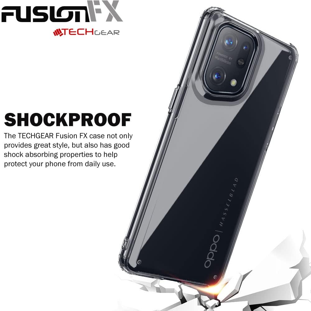 [Fusion FX Case] Slim & Light Tough Fused Gel Bumper & Hard Back Matte Case for Oppo Find X5
