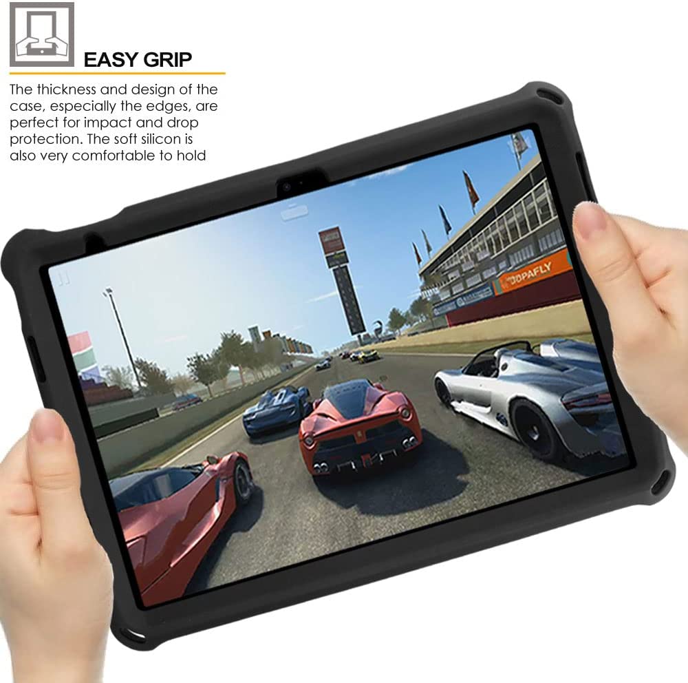 [Bumper Case] Shockproof Soft Easy Grip Case for Apple iPad 11th & 10th Generation, iPad 2025 / 2022