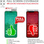 [Pack of 3] TECHGEAR Screen Protectors fits Google Pixel 3a [ghostSHIELD Edition] Reinforced TPU film Screen Protector [FULL Screen Coverage]