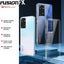 [Fusion FX Case] Slim & Light Tough Fused Gel Bumper & Hard Back Matte Case for Redmi Note 11 Pro 5G