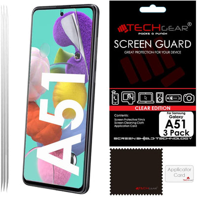 Samsung Galaxy A51 / Samsung S20 FE Clear Film Screen Protectors