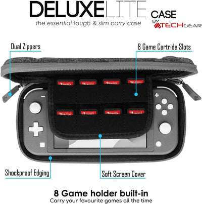 Portable Slim Hard Shell Protective Carry Travel Cover for Nintendo Switch Lite