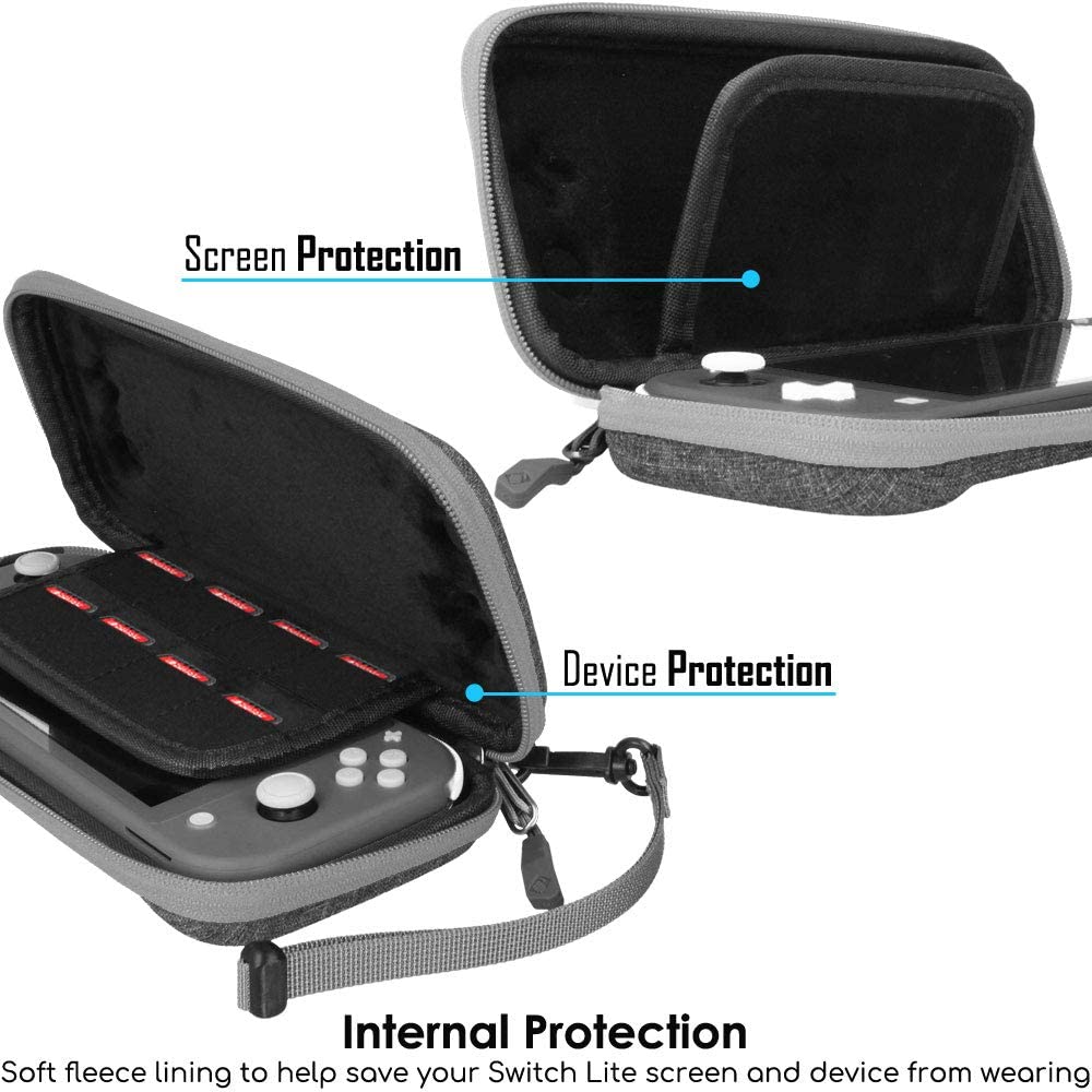 Portable Slim Hard Shell Protective Carry Travel Cover for Nintendo Switch Lite