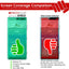 [2 Pack] TECHGEAR Screen Protectors for Sony Xperia XZ3 [ghostSHIELD Edition] Reinforced TPU Screen Protector FULL Screen Coverage [Edges Protection]