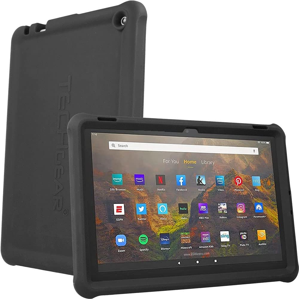 [Bumper Case] Shockproof Soft Easy Grip Case for Amazon Fire HD 10" / HD 10 Plus 11th Generation / 2021