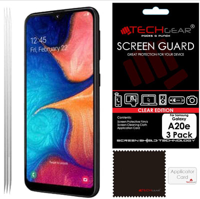 Samsung Galaxy A20e Clear Film Screen Protectors
