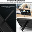 Samsung Galaxy Z Fold 4 Phone Case, [Interchangeable S-Pen Holder / Kickstand] [Front Screen Frame] Ultra-thin Hard PC Bumper Full Protective Cover