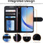 [Wallet Case] Protective Cover with Cash & Card Holder, Stand and Wrist Strap For Samsung A34 5G