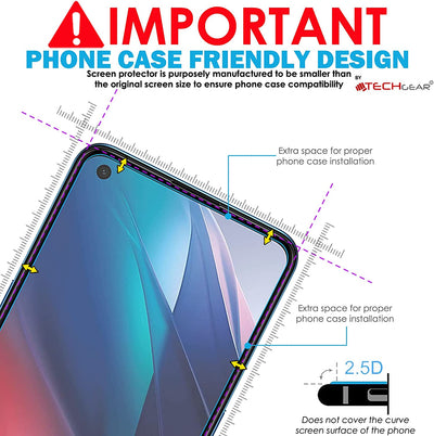 Oppo Reno 8 Lite 5G Tempered Glass Screen Protectors