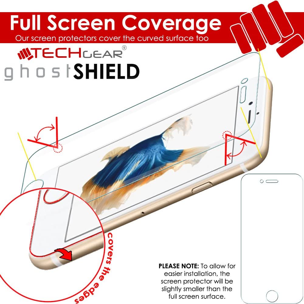 iPhone SE 5G 2022 / 2020, iPhone 8 / 7 Full Coverage TPU Film Screen Protectors