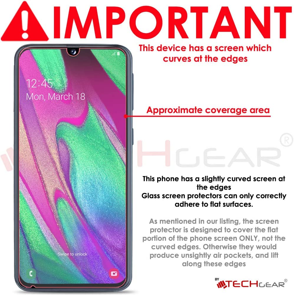 Samsung Galaxy A40 Tempered Glass Screen Protectors