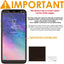 [5 Pack] TECHGEAR Screen Protectors for Galaxy A6 (SM-A600 Series) - Clear Lcd Screen Protectors Cover Guards Compatible with Samsung Galaxy A6 2018