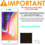 iPhone 8 Plus / 7 Plus Clear Film Screen Protectors