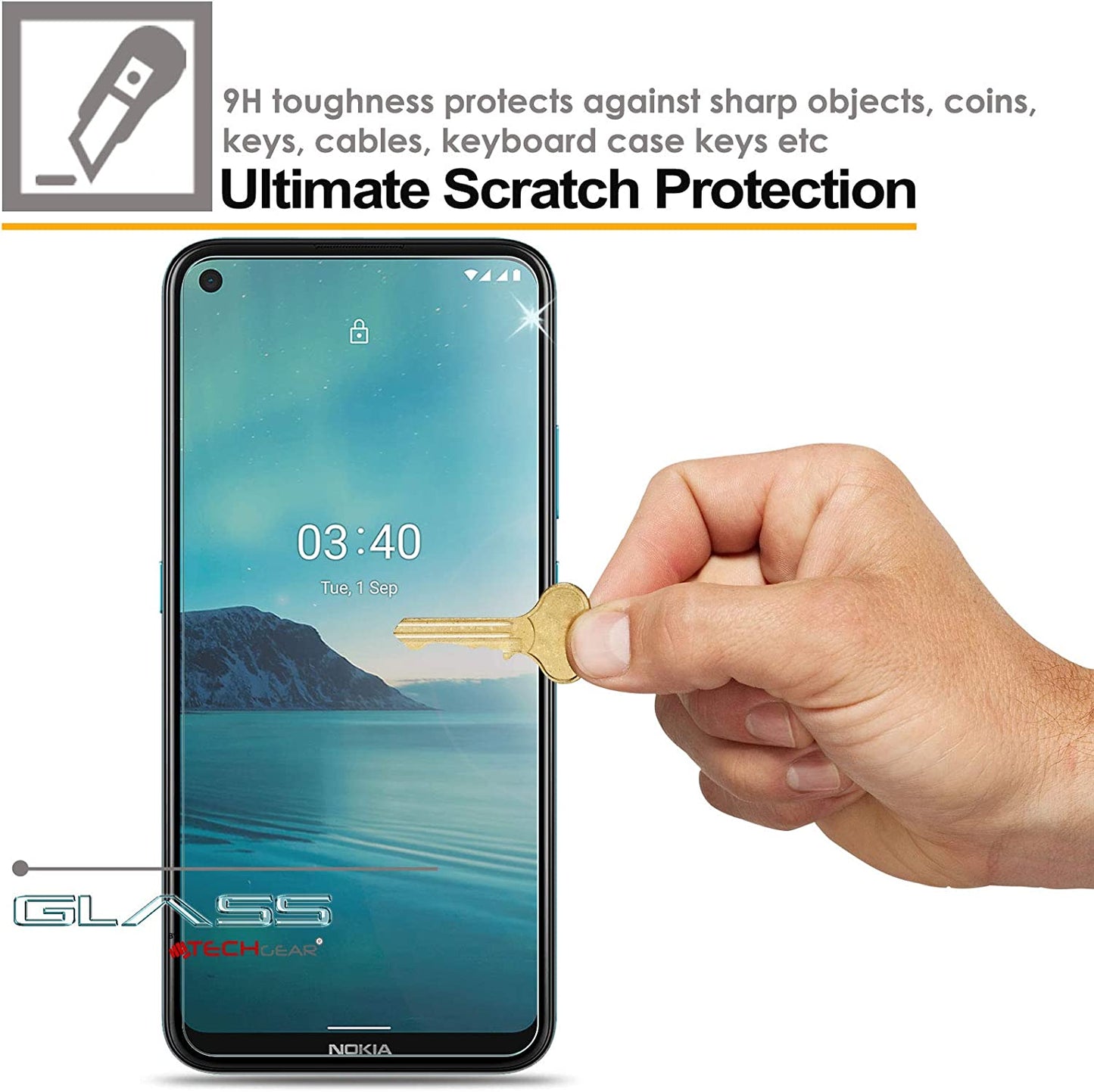 Nokia 5.4 / Nokia 3.4 Tempered Glass Screen Protectors