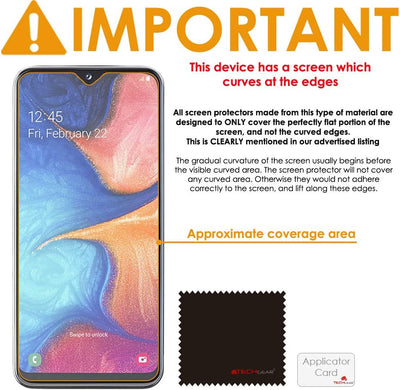 Samsung Galaxy A20e Clear Film Screen Protectors