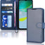 [Wallet Case] Protective Cover with Cash & Card Holder, Stand and Wrist Strap For Motorola Moto E13