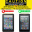 Amazon Fire 7" Tablet (2019 Release / 9th Generation) Anti-Glare, MATTE Tempered Glass Screen Protector