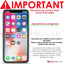 iPhone 11 Pro Max / iPhone XS Max Anti Spy, Privacy Tempered Glass Screen Protectors