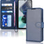 [Wallet Case] Protective Cover with Cash & Card Holder, Stand and Wrist Strap For Motorola Moto G13 / Moto G23