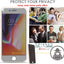 iPhone 8 Plus / 7 Plus Anti Spy, Privacy Tempered Glass Screen Protectors